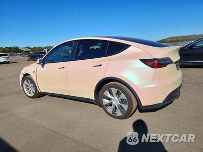 Drugie zdjęcie samochodu z przodu: 2021 TESLA MODEL Y VIN:5YJYGDEE6MF229459 - miniatura