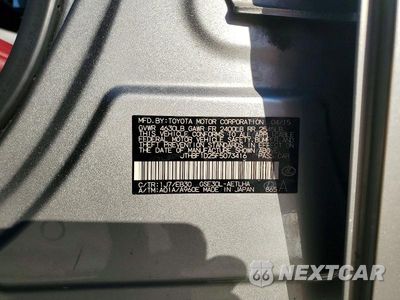 Zdjęcie 12 z 12 samochodu: 2015 LEXUS IS 250 VIN:JTHBF1D25F5073416 - miniatura