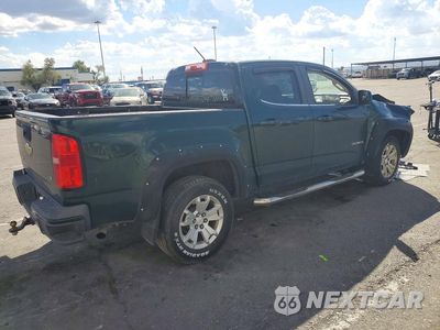 Trzecie zdjęcie samochodu z tyłu: 2016 CHEVROLET COLORADO LT VIN:1GCGSCE3XG1213801 - miniatura