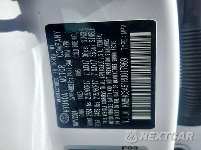 Zdjęcie 13 z 13 samochodu: 2024 HYUNDAI KONA SEL VIN:KM8HC3A61RU017969 - miniatura