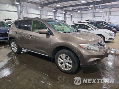 Czwarte zdjęcie samochodu z boku: 2013 NISSAN MURANO SL VIN:JN8AZ1MW6DW307551 - miniatura