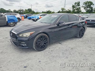 2017 INFINITI Q50 BASE JN1CV7AR9HM682128 - główne zdjęcie licytacji z USA - miniatura