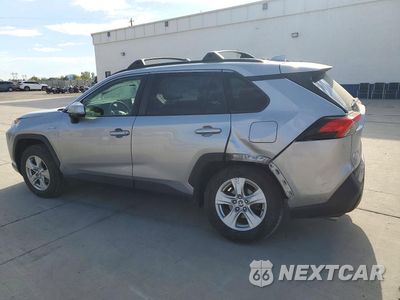 Drugie zdjęcie samochodu z przodu: 2021 TOYOTA RAV4 HYBRID XLE VIN:JTMR6RFV0MD508187 - miniatura