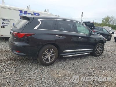 Trzecie zdjęcie samochodu z tyłu: 2020 INFINITI QX60 LUXE VIN:5N1DL0MN1LC504599 - miniatura