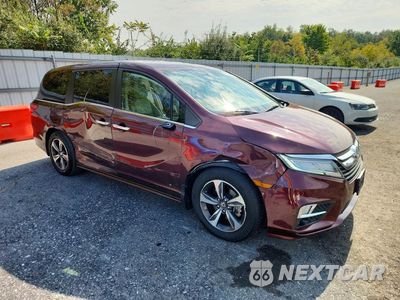 Czwarte zdjęcie samochodu z boku: 2018 HONDA ODYSSEY TOURING VIN:5FNRL6H84JB076884 - miniatura