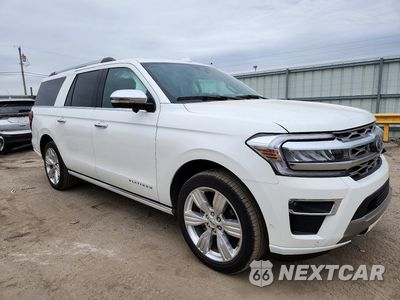 Czwarte zdjęcie samochodu z boku: 2024 FORD EXPEDITION MAX PLATINUM VIN:1FMJK1M81REA89190 - miniatura