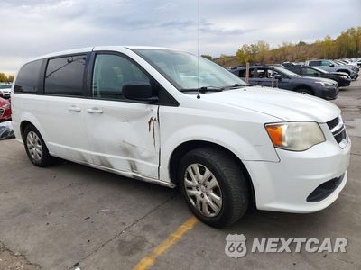 Czwarte zdjęcie samochodu z boku: 2018 DODGE GRAND CARAVAN SE VIN:2C4RDGBG5JR318539 - miniatura