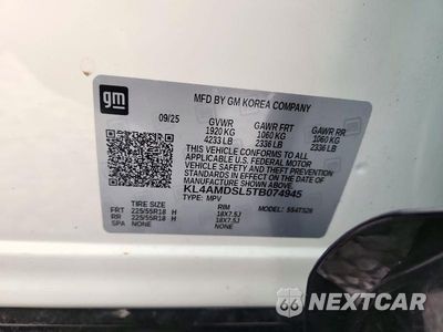 Zdjęcie 12 z 12 samochodu: 2026 BUICK ENCORE GX SPORT TOURING VIN:KL4AMDSL5TB074945 - miniatura