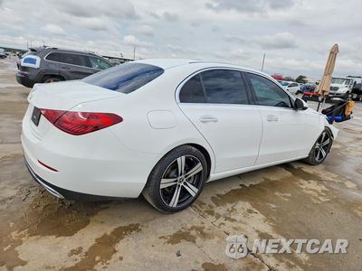 Trzecie zdjęcie samochodu z tyłu: 2022 MERCEDES-BENZ C 300 VIN:W1KAF4GB1NR010627 - miniatura