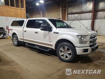 Czwarte zdjęcie samochodu z boku: 2017 FORD F150 SUPERCREW VIN:1FTFW1EG2HFB52620 - miniatura