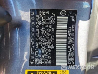 Zdjęcie 13 z 13 samochodu: 2014 LEXUS ES 350 VIN:JTHBK1GGXE2111984 - miniatura