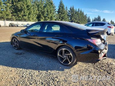 Drugie zdjęcie samochodu z przodu: 2022 HYUNDAI ELANTRA N LINE VIN:KMHLR4AF8NU239921 - miniatura