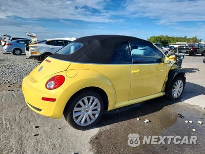 Trzecie zdjęcie samochodu z tyłu: 2008 VOLKSWAGEN NEW BEETLE CONVERTIBLE SE VIN:3VWRF31Y38M414536 - miniatura