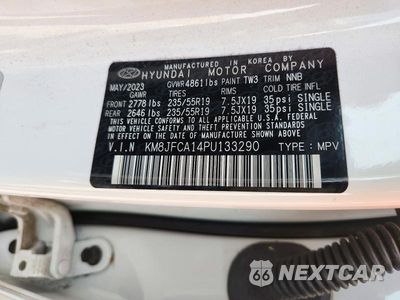 Zdjęcie 13 z 13 samochodu: 2023 HYUNDAI TUCSON SEL CONVENIENCE VIN:KM8JFCA14PU133290 - miniatura