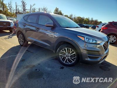Czwarte zdjęcie samochodu z boku: 2021 HYUNDAI TUCSON SEL VIN:KM8J3CAL4MU357102 - miniatura