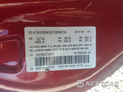 Zdjęcie 12 z 12 samochodu: 2005 CHRYSLER PT CRUISER TOURING VIN:3C3EY55E45T342615 - miniatura