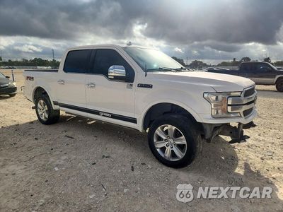 Czwarte zdjęcie samochodu z boku: 2018 FORD F150 SUPERCREW VIN:1FTEW1E54JFC43078 - miniatura