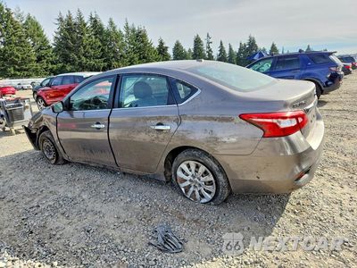 Drugie zdjęcie samochodu z przodu: 2016 NISSAN SENTRA SV VIN:3N1AB7AP6GL653676 - miniatura