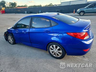 Drugie zdjęcie samochodu z przodu: 2014 HYUNDAI ACCENT GLS VIN:KMHCU4AE4EU764626 - miniatura