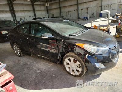 Czwarte zdjęcie samochodu z boku: 2013 HYUNDAI ELANTRA LIMITED VIN:KMHDH4AE2DU999890 - miniatura