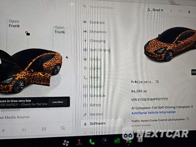 Zdjęcie 9 z 12 samochodu: 2023 TESLA MODEL 3 VIN:5YJ3E1EA9PF577711 - miniatura