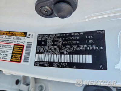 Zdjęcie 14 z 14 samochodu: 2023 TOYOTA HIGHLANDER HYBRID XLE VIN:5TDKARAH3PS521896 - miniatura