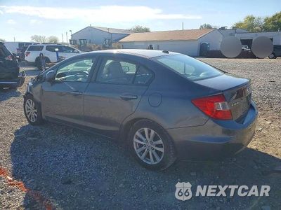 Drugie zdjęcie samochodu z przodu: 2012 HONDA CIVIC EXL VIN:19XFB2F96CE021680 - miniatura