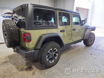 Trzecie zdjęcie samochodu z tyłu: 2026 JEEP WRANGLER RUBICON VIN:1C4PJXFG4TW284484 - miniatura