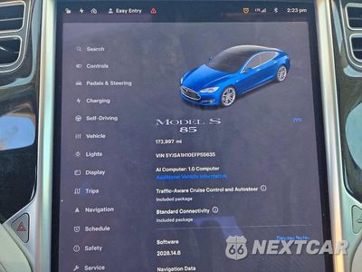 Zdjęcie 9 z 13 samochodu: 2014 TESLA MODEL S VIN:5YJSA1H10EFP55635 - miniatura