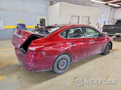 Trzecie zdjęcie samochodu z tyłu: 2017 NISSAN SENTRA SV VIN:3N1AB7AP9HY374484 - miniatura