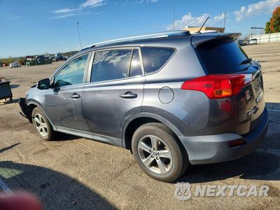 Drugie zdjęcie samochodu z przodu: 2015 TOYOTA RAV4 XLE VIN:JTMRFREV2FD129387 - miniatura