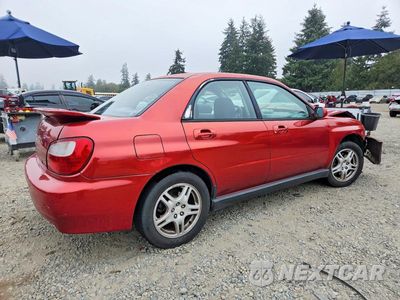 Trzecie zdjęcie samochodu z tyłu: 2002 SUBARU IMPREZA WRX VIN:JF1GD29642G503732 - miniatura