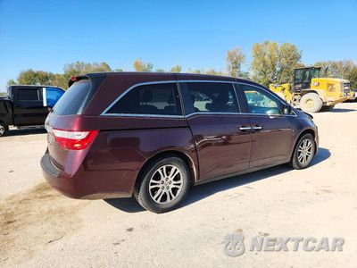 Trzecie zdjęcie samochodu z tyłu: 2011 HONDA ODYSSEY EXL VIN:5FNRL5H65BB043029 - miniatura