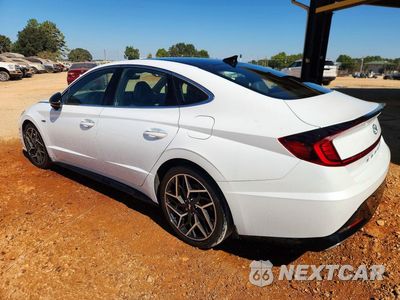 Drugie zdjęcie samochodu z przodu: 2021 HYUNDAI SONATA N LINE VIN:5NPEK4JCXMH115701 - miniatura