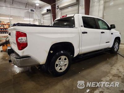 Trzecie zdjęcie samochodu z tyłu: 2021 TOYOTA TUNDRA SR5 VIN:5TFDY5F1XMX984407 - miniatura