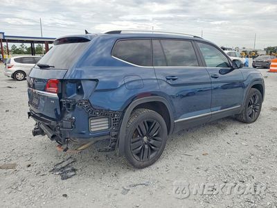 Trzecie zdjęcie samochodu z tyłu: 2019 VOLKSWAGEN ATLAS SEL VIN:1V2ER2CA5KC538642 - miniatura