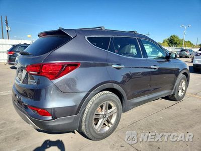 Trzecie zdjęcie samochodu z tyłu: 2018 HYUNDAI SANTA FE VIN:5XYZUDLBXJG515339 - miniatura