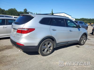 Trzecie zdjęcie samochodu z tyłu: 2014 HYUNDAI SANTA FE LIMITED VIN:KM8SR4HFXEU036983 - miniatura