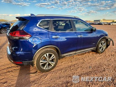 Trzecie zdjęcie samochodu z tyłu: 2018 NISSAN ROGUE HYBRID SL VIN:5N1ET2MT8JC821775 - miniatura
