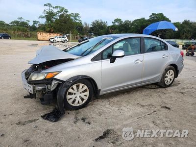 2012 HONDA CIVIC LX 19XFB2F52CE013735 - główne zdjęcie licytacji z USA - miniatura