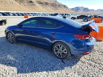 Drugie zdjęcie samochodu z przodu: 2020 HYUNDAI ELANTRA LIMITED VIN:5NPD84LFXLH585520 - miniatura