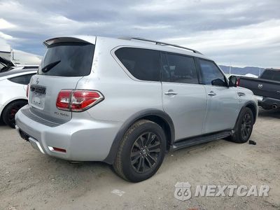 Trzecie zdjęcie samochodu z tyłu: 2017 NISSAN ARMADA PLATINUM VIN:JN8AY2NC9H9500231 - miniatura
