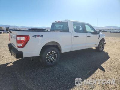 Trzecie zdjęcie samochodu z tyłu: 2021 FORD F150 SUPERCREW VIN:1FTFW1ED9MFB30596 - miniatura