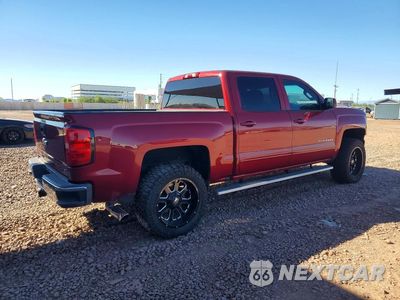 Trzecie zdjęcie samochodu z tyłu: 2018 CHEVROLET SILVERADO C1500 LT VIN:3GCPCREC6JG283336 - miniatura