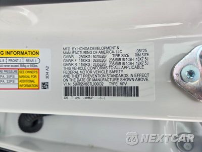 Zdjęcie 13 z 13 samochodu: 2026 HONDA CR-V SPORT-L VIN:5J6RS5H83TL000032 - miniatura