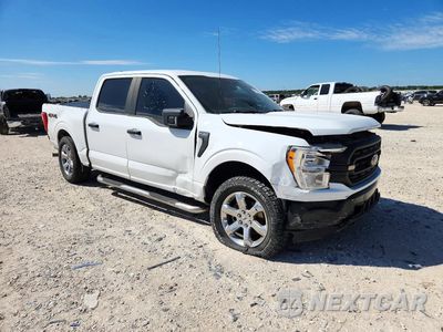 Czwarte zdjęcie samochodu z boku: 2021 FORD F150 SUPERCREW VIN:1FTFW1E87MFA34470 - miniatura