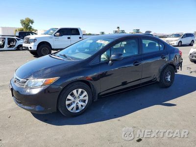 2012 HONDA CIVIC LX 2HGFB2E59CH530182 - główne zdjęcie licytacji z USA - miniatura