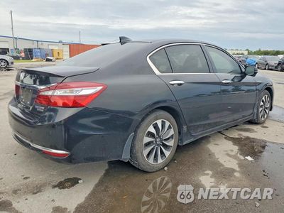 Trzecie zdjęcie samochodu z tyłu: 2017 HONDA ACCORD TOURING HYBRID VIN:JHMCR6F74HC031187 - miniatura