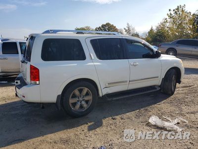 Trzecie zdjęcie samochodu z tyłu: 2013 NISSAN ARMADA PLATINUM VIN:5N1BA0NF6DN607219 - miniatura
