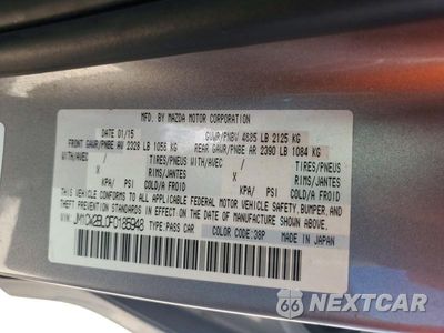Zdjęcie 13 z 13 samochodu: 2015 MAZDA 5 SPORT VIN:JM1CW2BL0F0185948 - miniatura